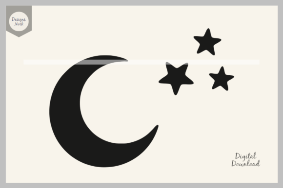 Download Moon and Stars SVG, Moon Stars Clipart - Svg Collection