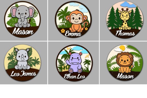 Download Safari Animal Name Sign SVG - Svg Collection
