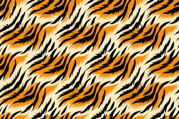 Download SVG Tiger Print Texture Seamless Pattern - Svg Collection