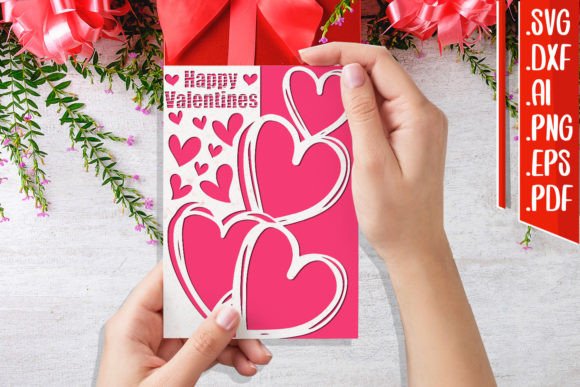 Download Happy Valentine's Card 8 Svg Dxf Eps Ai - Svg Collection