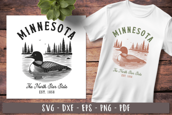Download Minnesota Svg | Vintage United States - Svg Collection