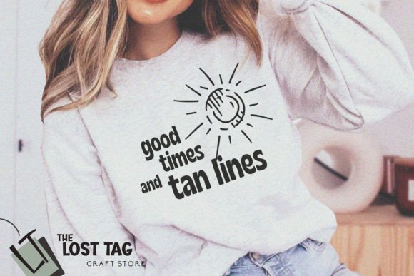 Download Good Times and Tan Lines Svg Png Retro - Svg Collection