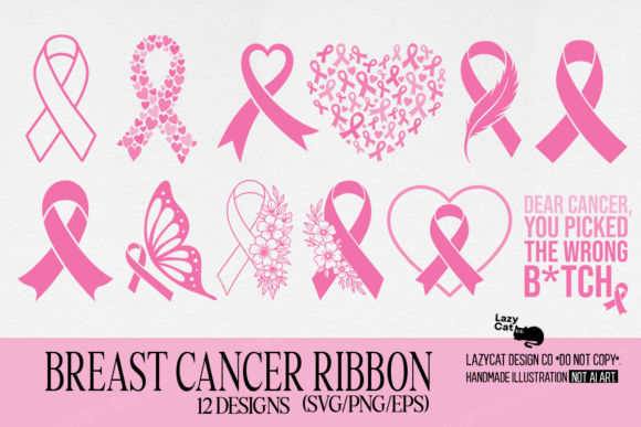 Download Breast Cancer Ribbon SVG PNG Bundle - Svg Collection