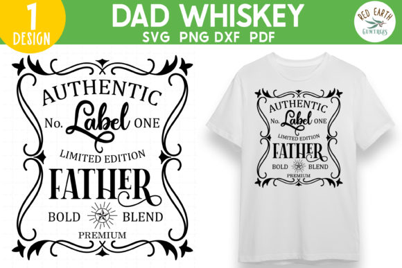Download Dad Whiskey Label Svg Sublimation Design - Svg Collection