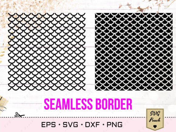 Download Mermaid Scales Pattern Svg - Svg Collection