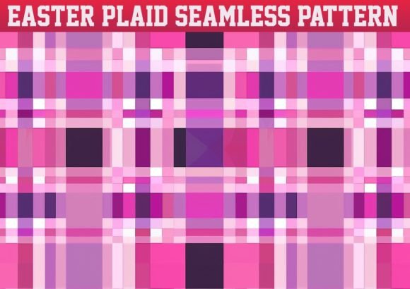 Download Colorful Easter Gingham Plaid Pattern - Gingham plaid Collection